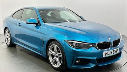 Używany BMW 420 M Sport 184 KM (135 kW) 2019 Niebieski Coupe