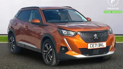 Used Peugeot 2008 Allure Premium 110 HP (80 kW) 2021 Orange SUV