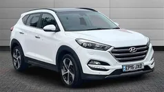 Polar white Used 2016 Hyundai Tucson Premium SE SUV | £9,650 (Fair price)