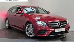 Red Used 2017 Mercedes E200 AMG line Estate | £15,995 (Fair price)