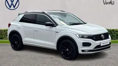 White Used 2019 VW T-Roc R-line SUV | £21,600 (Fair price)