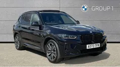 Black Used 2023 BMW X3 M Sport SUV | £46,995 (Fair price)