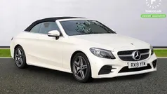 White Used 2019 Mercedes C200 Active Cabriolet | £20,499 (Fair price)