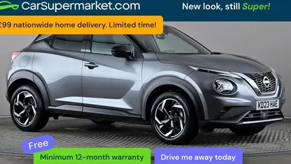 Used Nissan Juke N-Connecta 114 HP (83 kW) 2023 Grey SUV