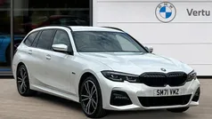 White Used 2022 BMW 330e M Sport Estate | £25,295 (Fair price)