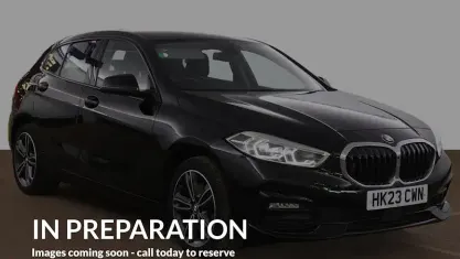 Used BMW 118 Sport Line 136 HP (100 kW) 2023 Black Hatchback