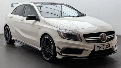 White Used 2015 Mercedes A45 AMG AMG Hatchback | £18,050 (Good price)