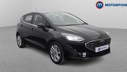 Usado Ford Fiesta Titanium 101 HP (74 kW) 2022 Preto Citadino