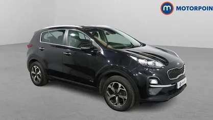 Used Kia Sportage 177 HP (130 kW) 2021 Black SUV