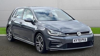 Second-hand VW Golf VII R-line Edition 150 CP (110 kW) 2020 Gri Hatchback