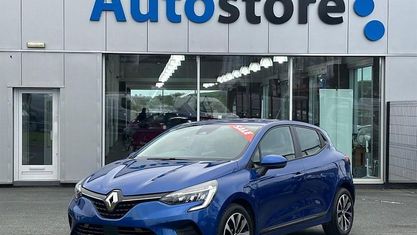 Używany Renault Clio V Iconic 90 KM (66 kW) 2021 Niebieski Hatchback