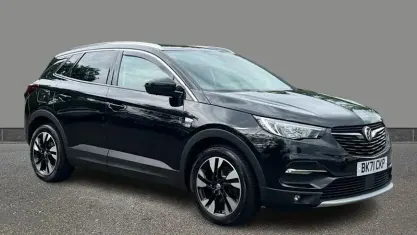 Used Vauxhall Grandland X Edition 131 HP (96 kW) 2021 Black SUV