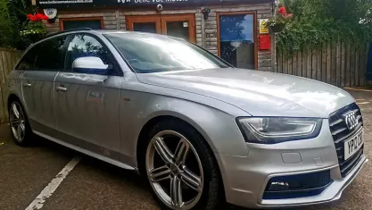 Used Audi A4 Black Edition 177 HP (130 kW) 2012 Silver Estate
