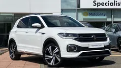 White Used 2021 VW T-Cross R-line SUV | £17,295 (Fair price)