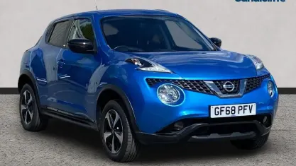 Używany Nissan Juke 112 KM (82 kW) 2018 Niebieski SUV