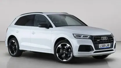 Used Audi Q5 Black Edition 245 HP (180 kW) 2019 White SUV