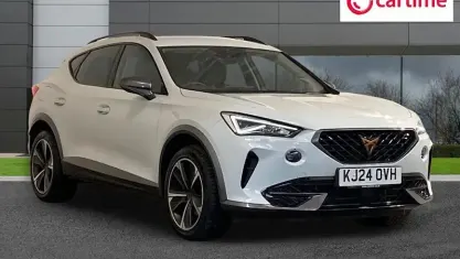 Used Cupra Formentor 204 HP (150 kW) 2024 White SUV