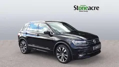 Black Used 2019 VW Tiguan R-line SUV | £20,395 (Fair price)
