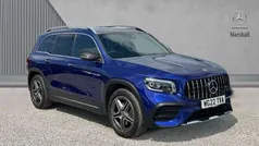 Galaxy blue metallic Used 2022 Mercedes GLB200 AMG Line Premium Plus SUV | £30,954 (Fair price)