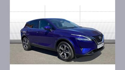 Używany Nissan Qashqai N-Connecta 140 KM (102 kW) 2022 Niebieski SUV