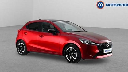 Używany Mazda 2 Homura-Aka 90 KM (66 kW) 2023 Czerwony Hatchback