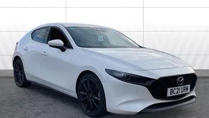 White Used 2021 Mazda 3 Inclusive Hatchback | £16,334 (Fair price)