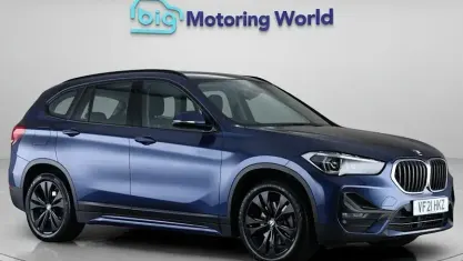 Used BMW X1 Sport Line 221 HP (162 kW) 2021 Blue SUV
