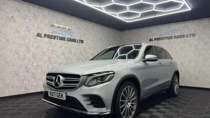Used Mercedes GLC250 AMG line 204 HP (150 kW) 2017 Silver SUV