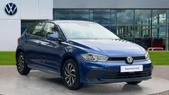 Reef blue metallic Used 2022 VW Polo Life Hatchback | £16,125 (Fair price)