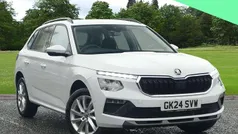 Moon white metallic Used 2024 Skoda Kamiq SE SUV | £19,295 (Fair price)