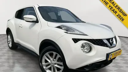 Used Nissan Juke Acenta Premium 117 HP (86 kW) 2015 White SUV