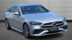 Silver Used 2024 Mercedes C300e AMG Line Premium Estate | £39,895 (Fair price)