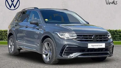 Grey Used 2023 VW Tiguan R-line Edition SUV | £27,435 (Fair price)