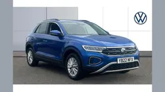Blue Used 2022 VW T-Roc Life SUV | £16,500 (Fair price)