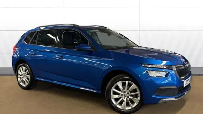 Used Skoda Kamiq SE Drive 110 HP (80 kW) 2022 Blue SUV