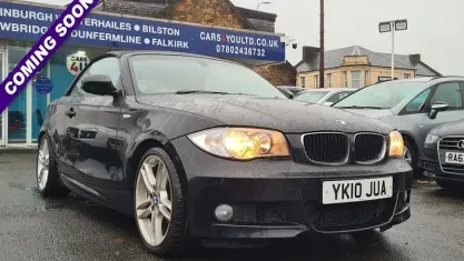 Used BMW 118 Cabriolet M Sport 143 HP (105 kW) 2010 Black Cabriolet