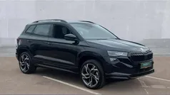 Black magic pearl effect Used 2025 Skoda Karoq SportLine SUV | £30,995 (Fair price)