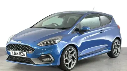 Used Ford Fiesta ST 200 HP (147 kW) 2018 Blue Hatchback