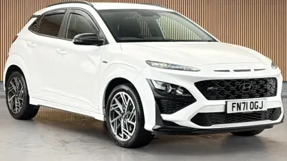 Used Hyundai Kona N Line 120 HP (88 kW) 2022 White SUV