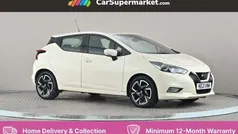 White Used 2021 Nissan Micra Acenta Hatchback | £9,197 (Fair price)