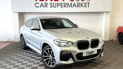 Used BMW X4 M Sport 190 HP (139 kW) 2019 Silver SUV