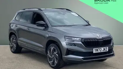 Begagnad Skoda Karoq SportLine 190 HK (139 kW) 2023 Grå SUV