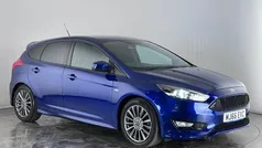 Blue Used 2017 Ford Focus ST-Line Hatchback | £8,150 (Good price)