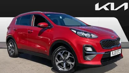 Begagnad Kia Sportage 177 HK (130 kW) 2021 Röd SUV