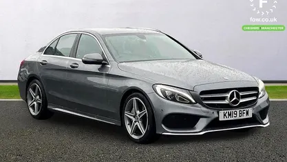 Used Mercedes C220 AMG line 170 HP (125 kW) 2018 Sedan