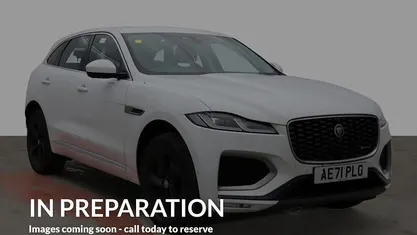 Used Jaguar F-Pace R-Dynamic 163 HP (119 kW) 2021 White SUV