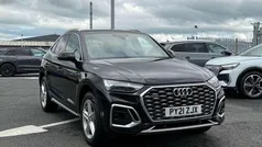 Black Used 2021 Audi Q5 S-Line SUV | £27,850 (Fair price)