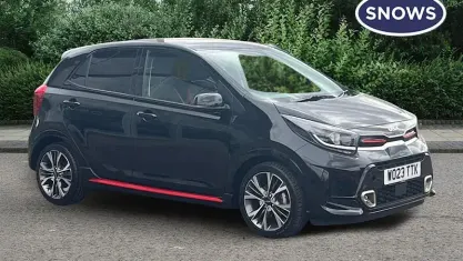 Used Kia Picanto GT-Line 67 HP (49 kW) 2023 Black Hatchback
