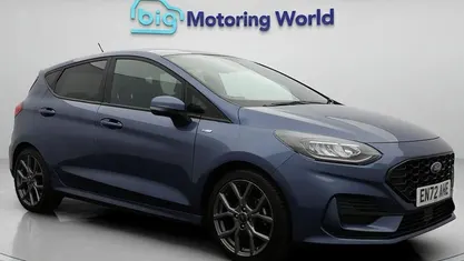 Used Ford Fiesta ST-Line 101 HP (74 kW) 2022 Blue Hatchback