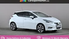 White Used 2022 Nissan Micra Tekna Hatchback | £11,497 (Fair price)